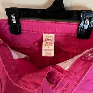 Faded Glory pretty in pink kids shorts